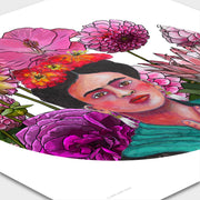 Flower Power Frida by Anna Mollekin & Adelien Art | Frida Kahlo Artwork
COLLABORATIONS